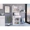 Tuhome Capienza Pantry Cabinet, Two Shelves, Double Door, One Drawer, Three Side Shelves, White ALB6481 - alternate 7